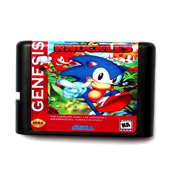 Sonic 3 knuckles sega genesis megadrive  sega mega ..